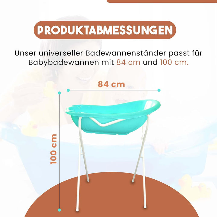 Ständer für Babybadewanne | Babybadewannenständer | Ständer für Babybadewanne ohne Babywanne | Viels