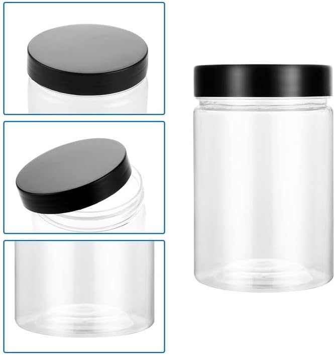 AKOLAFE 20er Set Vorratsdosen Set 290ml Luftdicht Plastikdosen mit Deckel BPA-Frei Aufbewahrungsdose