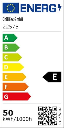 ChiliTec Aussenstrahler 50 Watt mit Bewegungsmelder IP44 Wetterfest 5220 Lumen 4000K Wandhalter eins