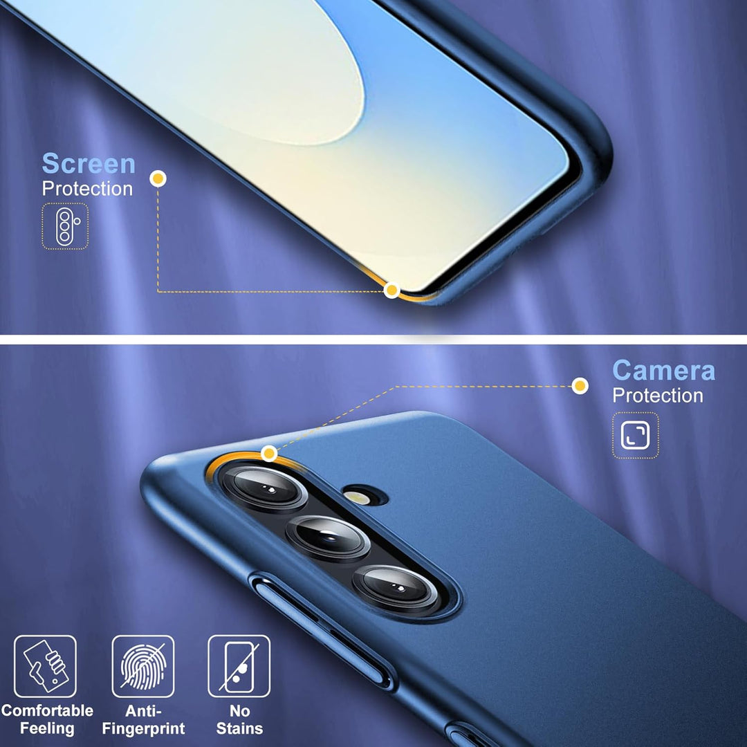 sqgylgl Ultra Dünn Hülle für Samsung Galaxy S25 FE 5G, Extrem Dünn Matte Finish S25 FE Handyhülle PC