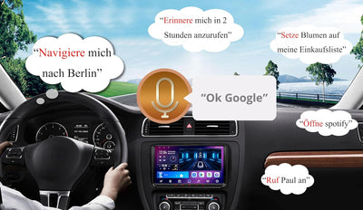 M.I.C. AV9-C Android 10 Autoradio mit navi Ersatz für VW Golf t5 touran Passat RNS RCD Skoda SEAT: B