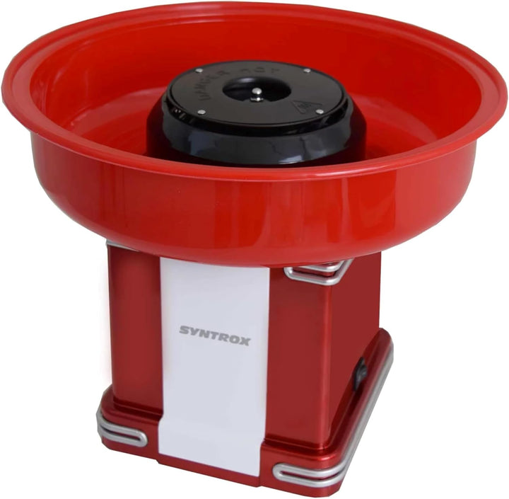 Syntrox Elektrische Zuckerwattemaschine Oregon, Zuckerwattemaker Cotton Candy Maker ZWM-500W Oregon,