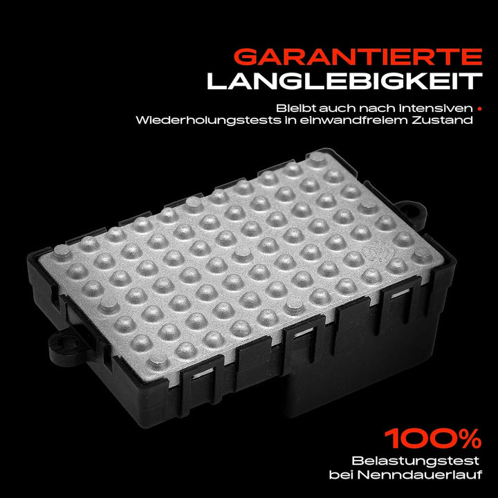 Frankberg Gebläseregler Wiederstand Innenraumgebläse Kompatibel mit 5er E60 5er Touring E61 6er E63