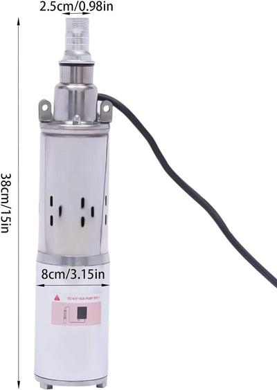 Tauchpumpe Tiefbrunnenpumpe Wasserpumpe Leise Tiefbrunnenpumpe Solar-Tauchpumpe Edelstahlbrunnenpump