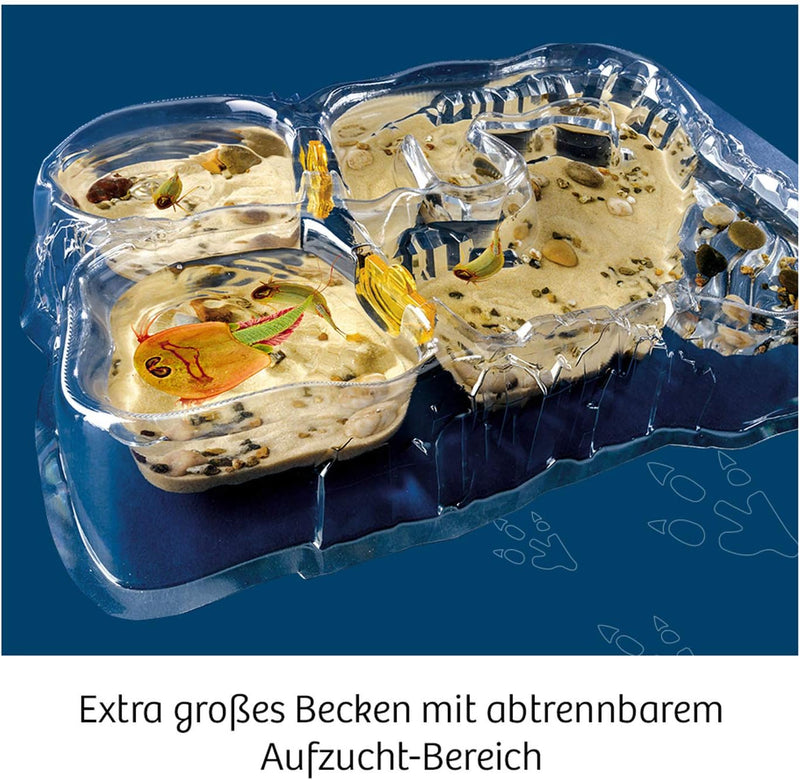 KOSMOS 633073 Triops-Welt, Leben aus der Urzeit. Urzeitkrebse erforschen. Komplett-Set mit extra gro