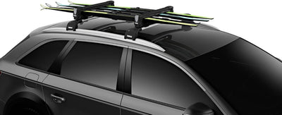 Thule 732406 SnowPack Black 4 Black 4 Paar Ski Single, Black 4 Paar Ski Single