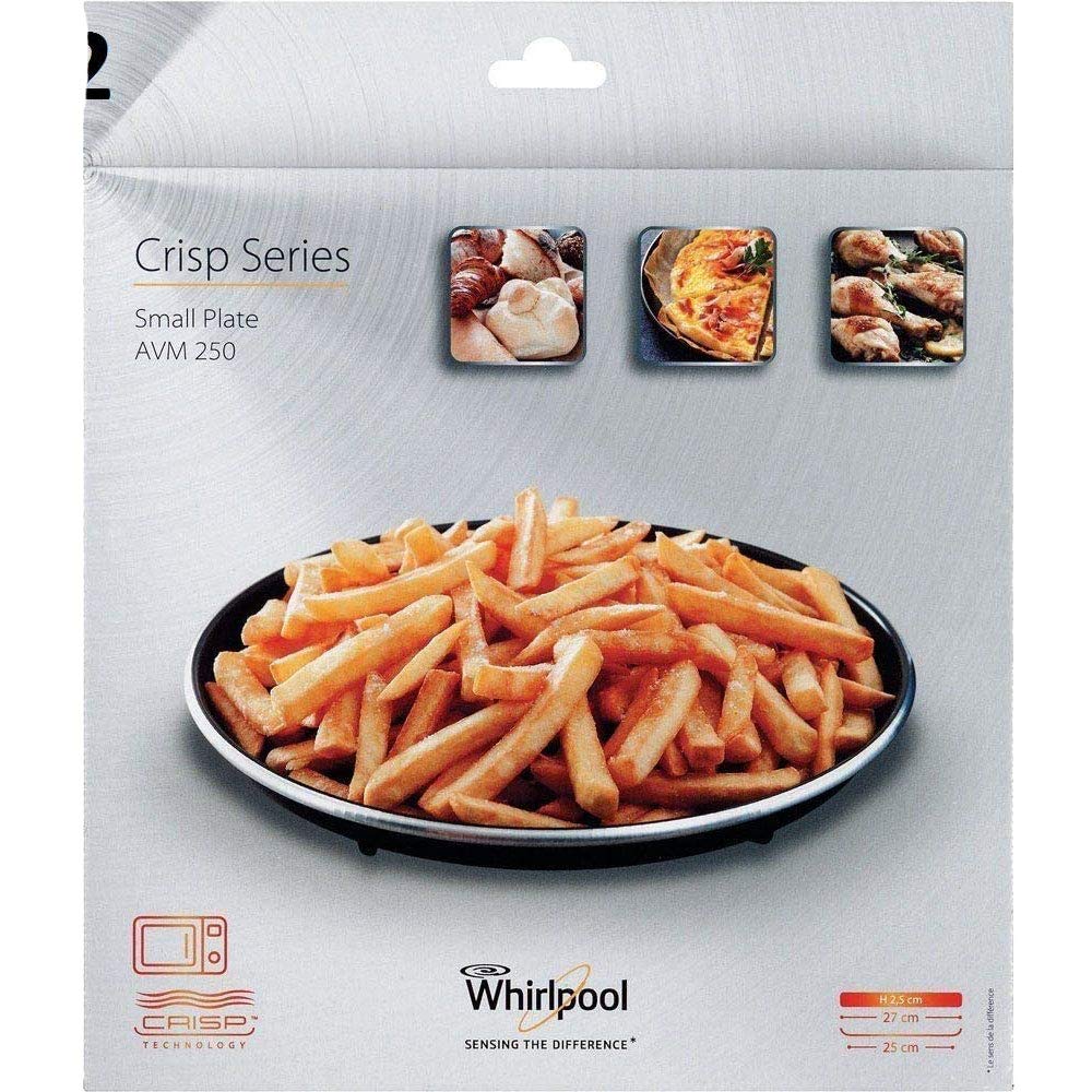 Crisp Teller klein AVM250 x2 480131000083 für Mikrowelle