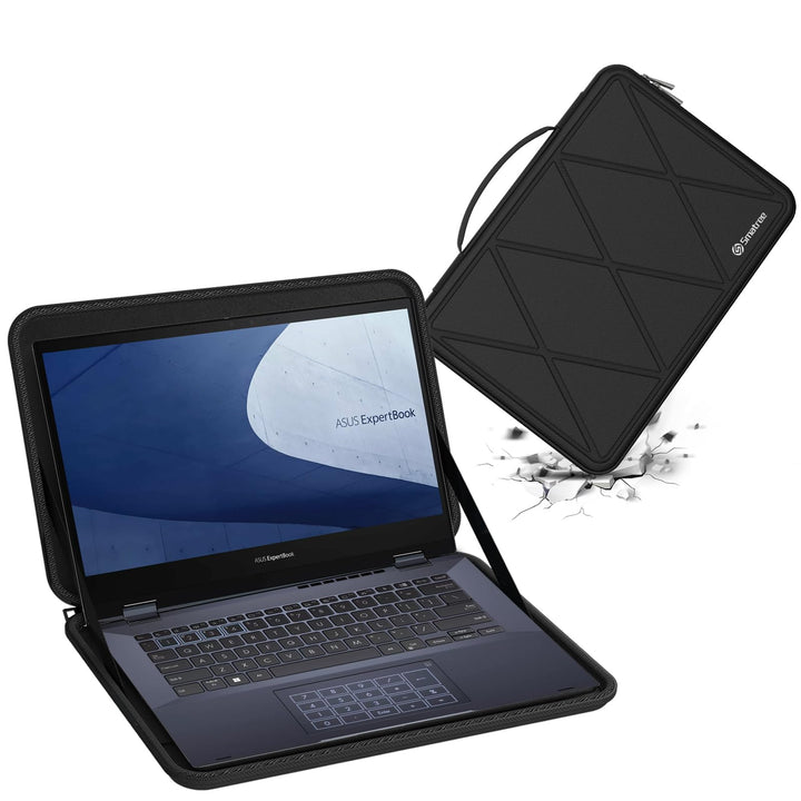 Smatree Hard Eva Schutzhülle Tasche Kompatibel für 14 Zoll ASUS Vivobook 14X/Flip 14/S 14Flip,für Ex