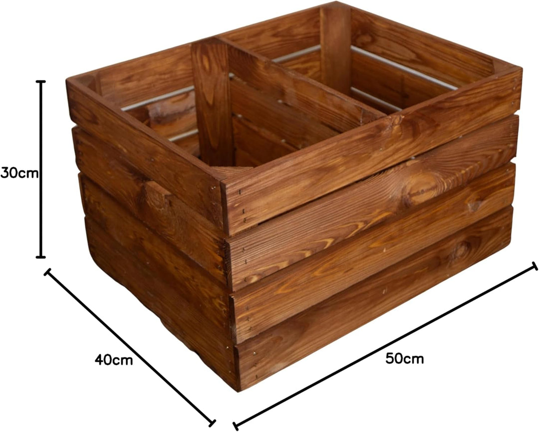 Kistenkolli Altes Land Holzkiste Ocker Schuhablage Schuhständer DIY Upcycling Regalbau Schuhaufbewah