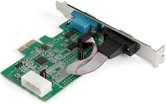 StarTech.com PCI Express serielle Schnittstellenkarte (2 port, RS232, 16950 UART, 256-Byte-FIFO-Cach