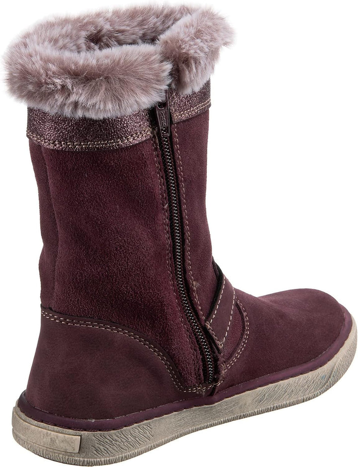 Lico Mädchen Reena Schneestiefel 28 EU Bordeaux, 28 EU Bordeaux