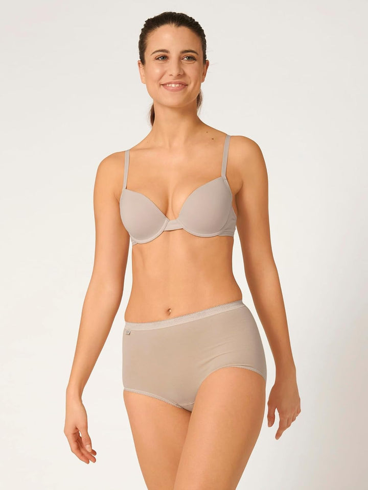 Sloggi Damen sloggi Basic+ Maxi 3P Taillenslip 40 Skin, 40 Skin