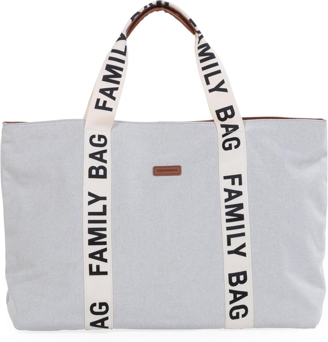 Childhome, Family Bag, Wickeltasche, Reise-/Wochenendtasche, grosses Fassungsvermögen, abnehmbare Ta