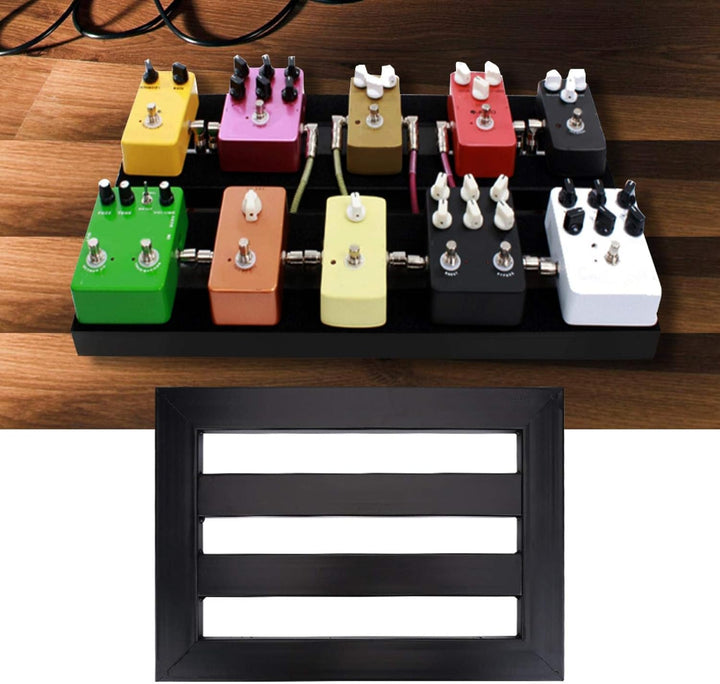 Professionelle Instrumente Zubehör Effekte Pedalboard mit Klebeband für Gitarristen für Gitarren(Med