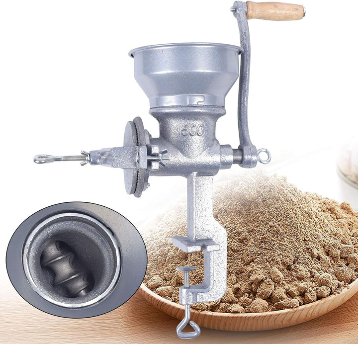 Getreidemühle Manuelle Kaffeemühle Getreidequetsche Körner Kräutermühle für Nüsse Kaffee Getreide Ma