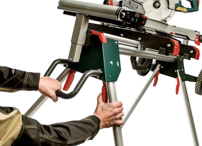 Metabo Kappsägen Untergestell KSU 401 (Gesamtlänge 168-400 cm, inkl. 1 Paar Maschinenträger + Werkst