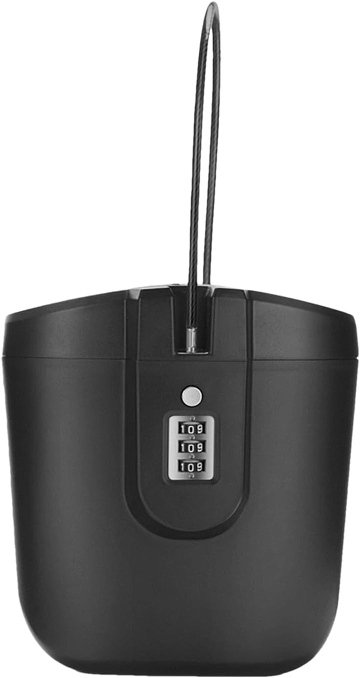 Beach Lock Box, Tragbarer wasserdichter Schlüsselschlosskasten Safe mit abnehmbarem Kabelgriff, 2L S