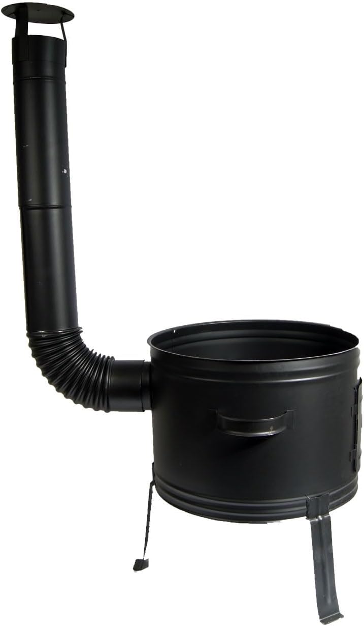 troph-e-shop Ofen 39 für Gulaschkessel Topf 22 Liter Gulaschkanone Terrassenofen Outdoorküche Holzof
