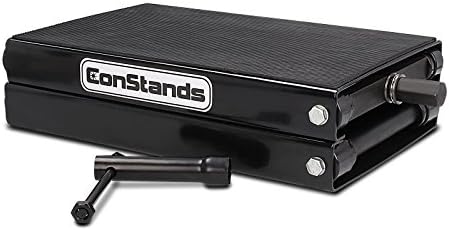 ConStands - Motorrad-Hebebühne für Chopper/Custombike Low Schwarz CB84432