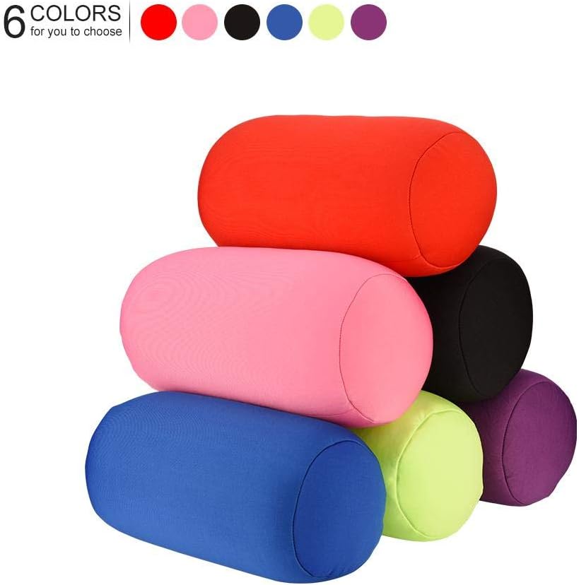 Zerodis Cylindrical Pillow Waschbar Extrem Bequem Roll Pillow Rund Cervical Neck Zurück Stützkissen