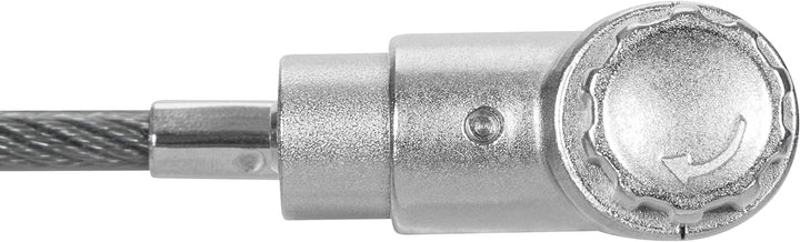 Targus ASP95GL DEFCON Ultimate Universal-Kabelschloss mit Schlüssel und anpassbarem Schlosskopf
