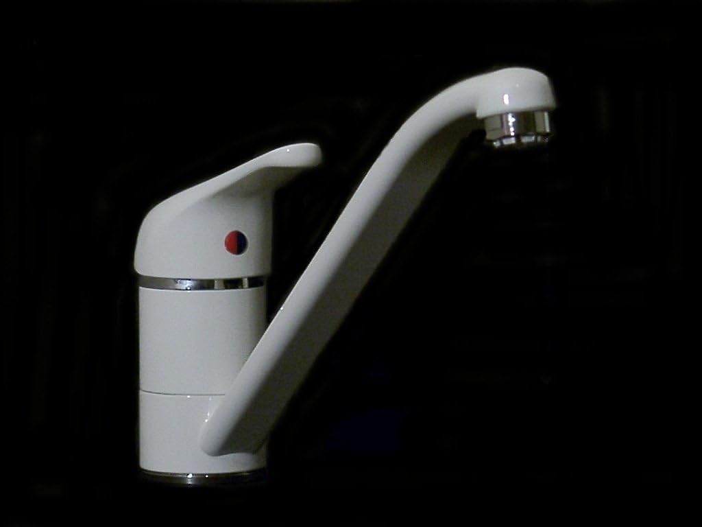 Einhebel Küchenarmatur Spüle Wasserhahn Weiss