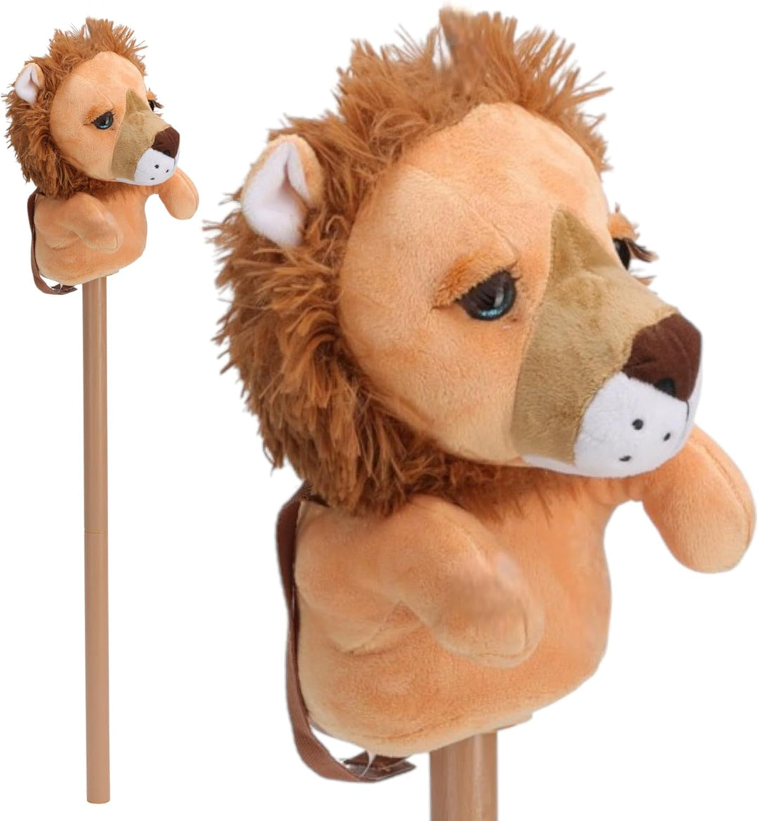 MIJOMA Hobby Horse – Steckenpferd aus weichem Plüsch – Ideal für Hobby Horsing & Rollenspiele – Hoch