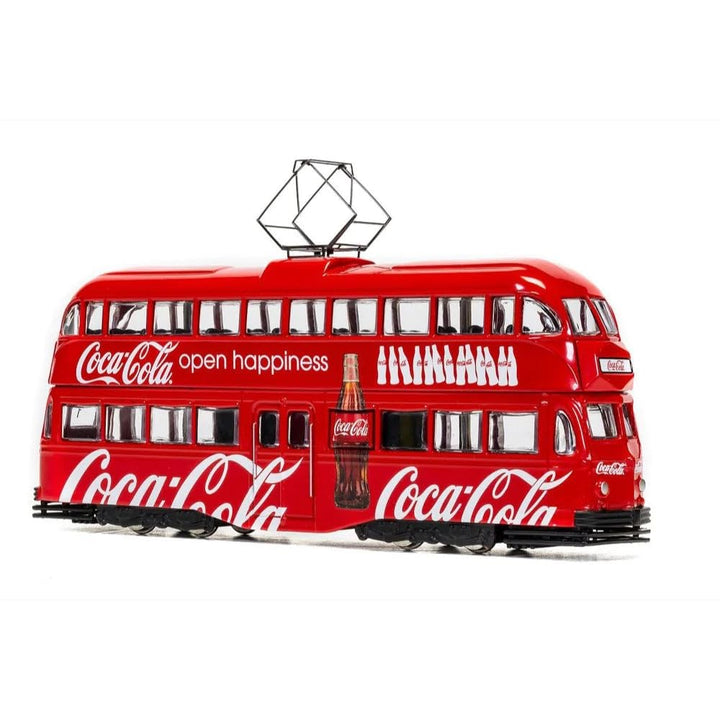 Coca Cola Doppeldecker-Strassenbahn, Open Happiness