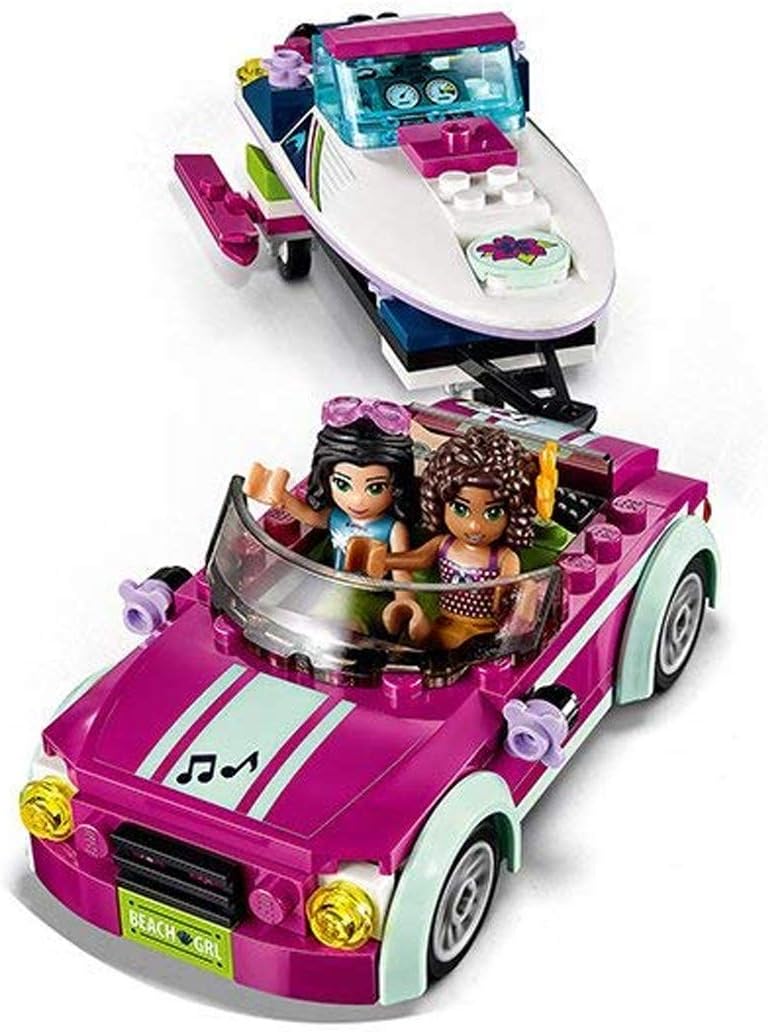 LEGO Friends 41316 - Andreas Rennboot-Transporter