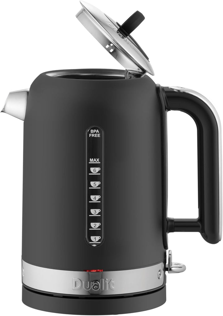 Dualit Wasserkocher Classic 1,7 l Matt Schwarz