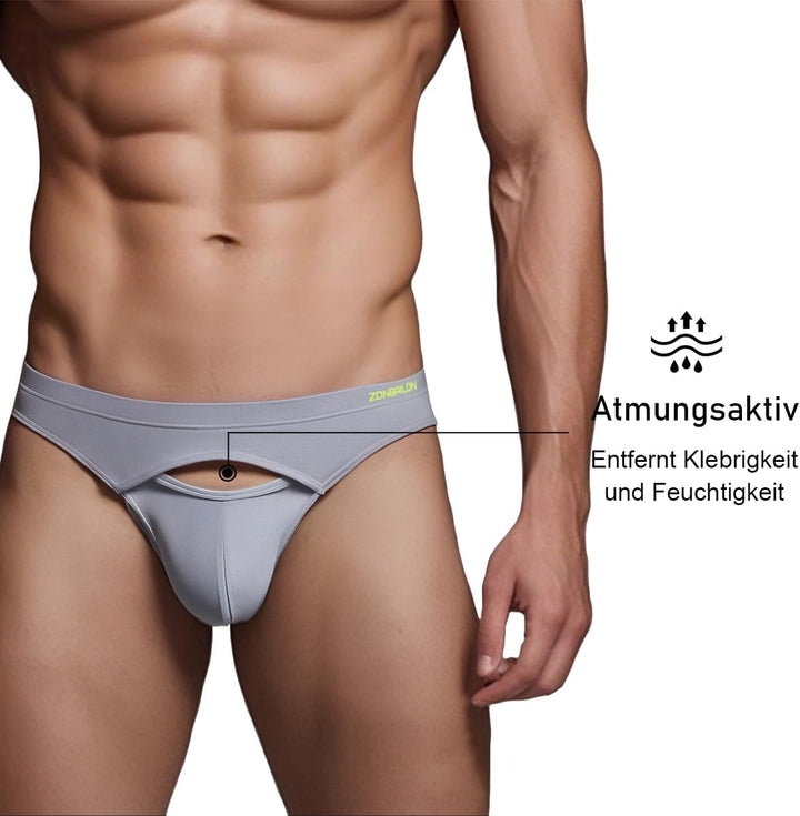 Herren Slips Unterhosen Männer Bambus Unterwäsche Underwear Nahtlose Weiche Low Rise Mens Briefs Und