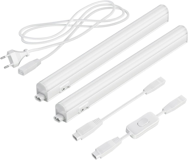 parlat LED Unterbau-Leuchten Rigel, je 31,3cm, mit Schalter, je 397lm, warm-weiss, 2er Set 2er Set 3