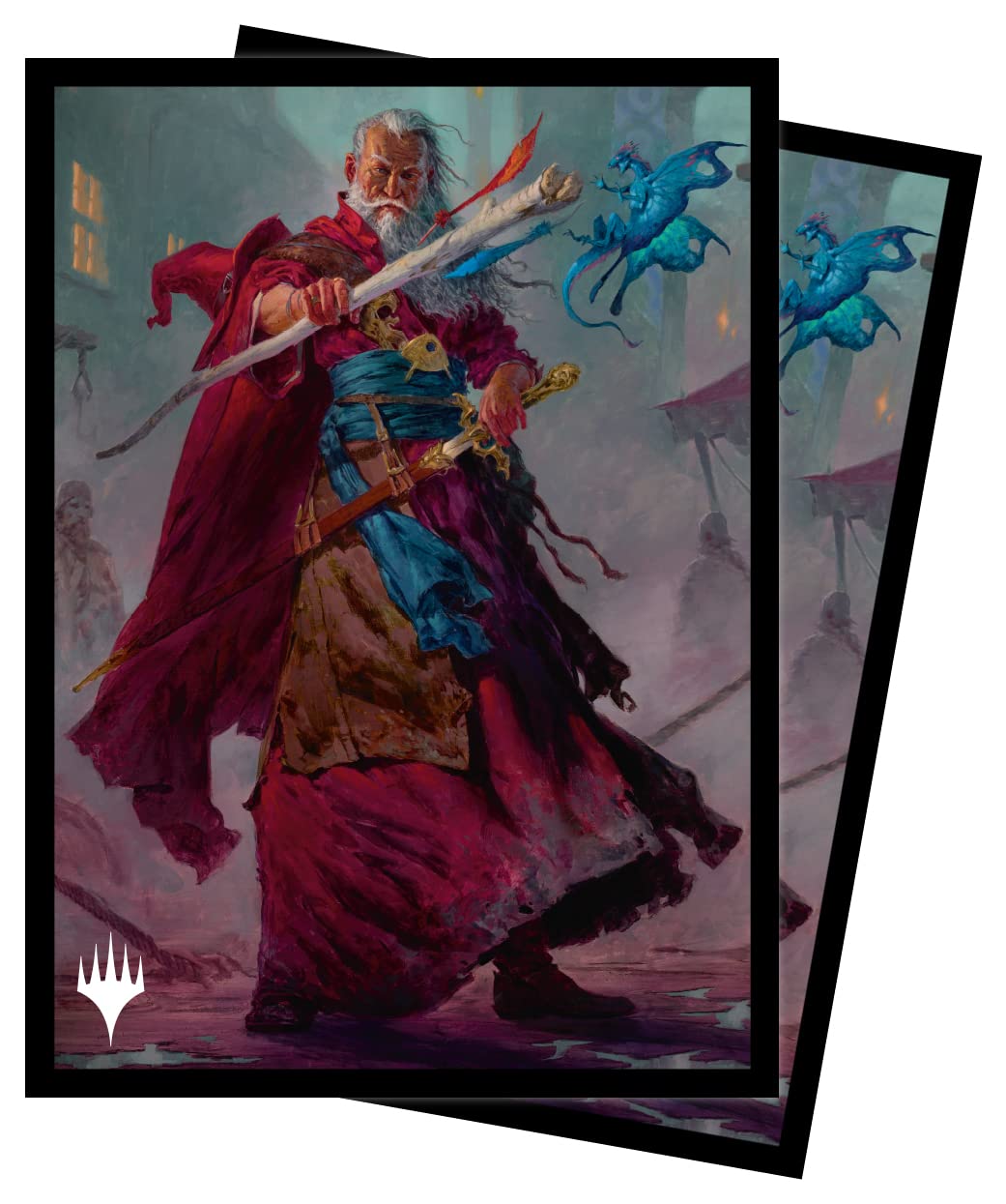 Ultra PRO - Magic: The Gathering Battle for Baldur's Gate, Commander Legend 100ct Card Sleeves (Elmi