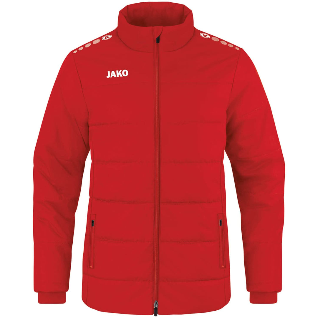 JAKO Kinder Coachjacke Team 128 Rot, 128 Rot