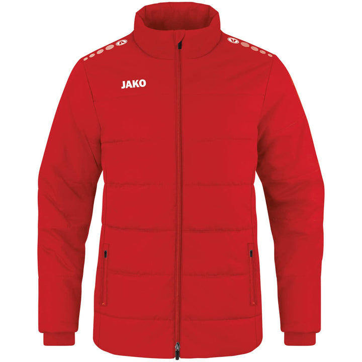 JAKO Herren Coachjacke Team S Rot, S Rot