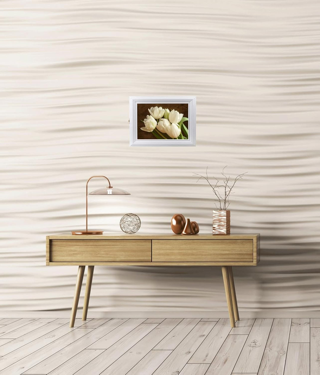 Cer-Plast Schlüsselkasten aus Holz Hängeschrank mit Schlüsselbrett Wandorganizer für Schlüsselaufbew