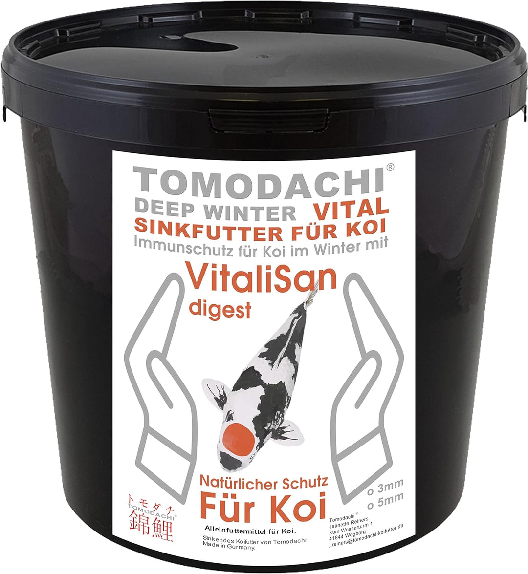 Winterfutter Koi Tosai Koifutter antibakteriell Monoglyceride Sinkfutter Koi Gesundheitsfutter für d