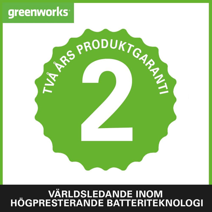 Greenworks 40V Akku - 2 Stück, Original Greenworks Akkus, 4Ah Lithium-Ionen Akkus für alle Greenwork
