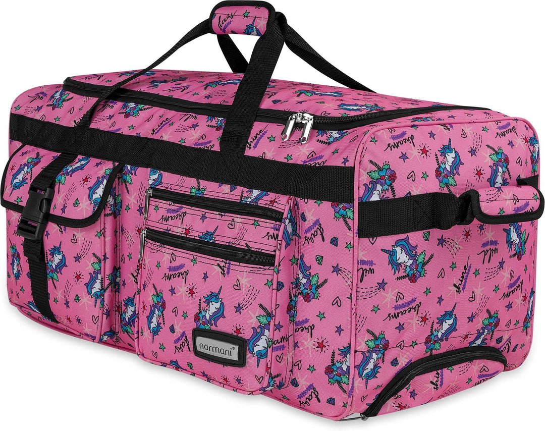 normani® Reisetasche mit Rollen 80 Liter Volumen Jumbo Big-Travel Reisetrolley riesige XXL in vielen