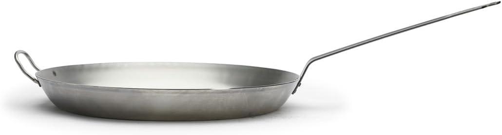De Buyer, lyonnaise, Bratpfanne aus massivem Stahl, edelstahl, Diameter 50 cm, 50 cm