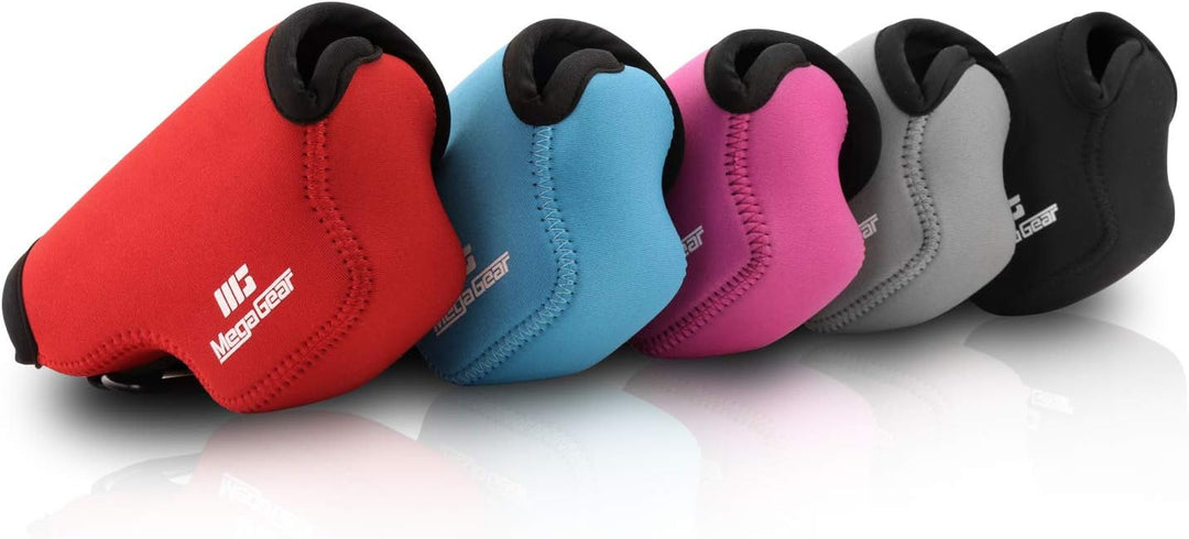 MegaGear MG1580 Ultraleichte Kameratasche aus Neopren kompatibel mit Leica D-Lux 7, D-Lux (Typ 109)