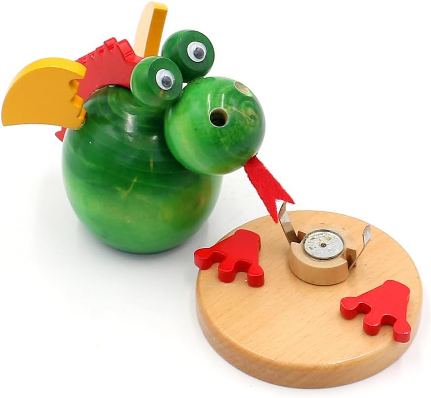 521948 Holz-Räucherfigur Drache, ca. 11 cm, Drache