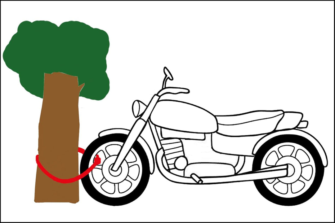 Security Plus Fahrradschloss Reflex-Kettenschloss RKS 140