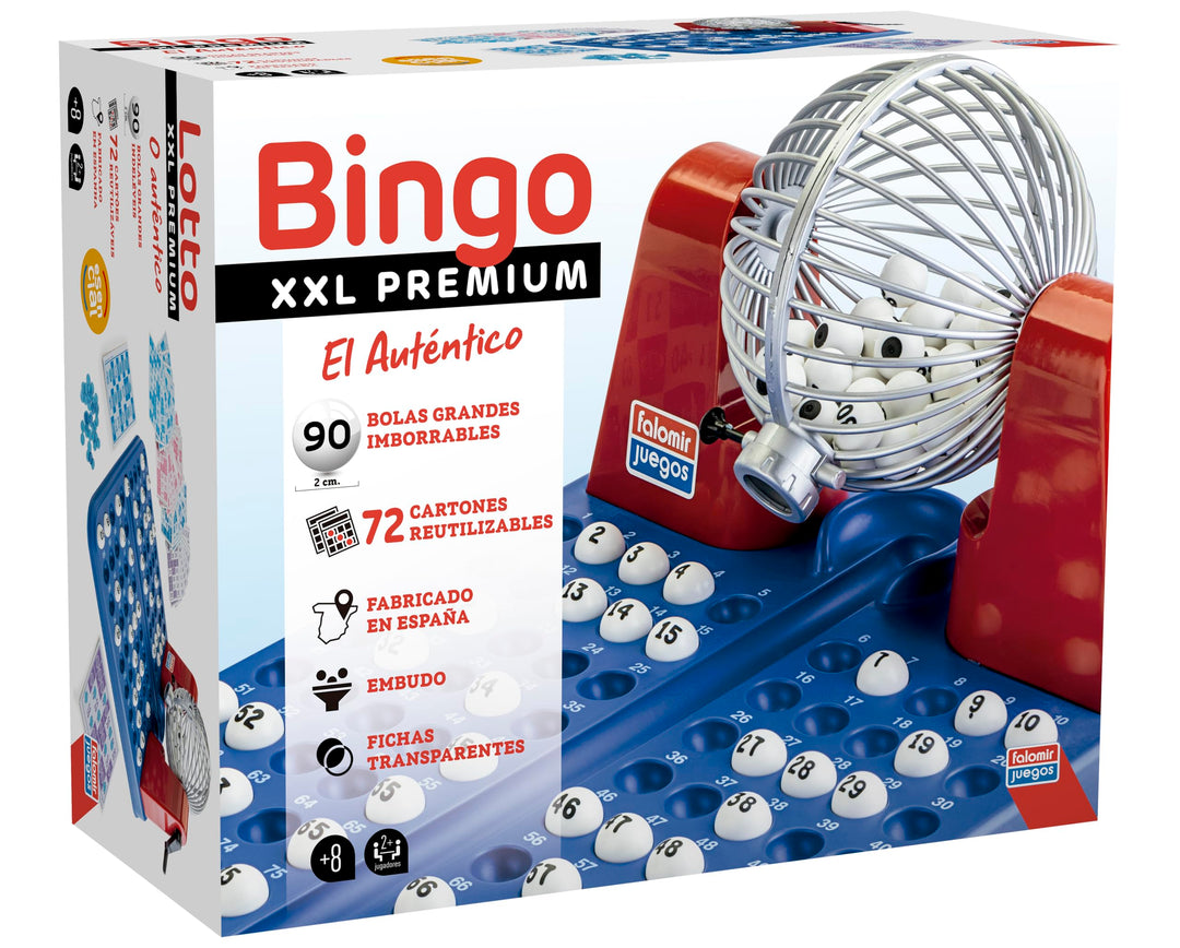 FALOMIR - Bingo XXL Tischset, Mehrfarbig, Einheitsgrösse (23030)
