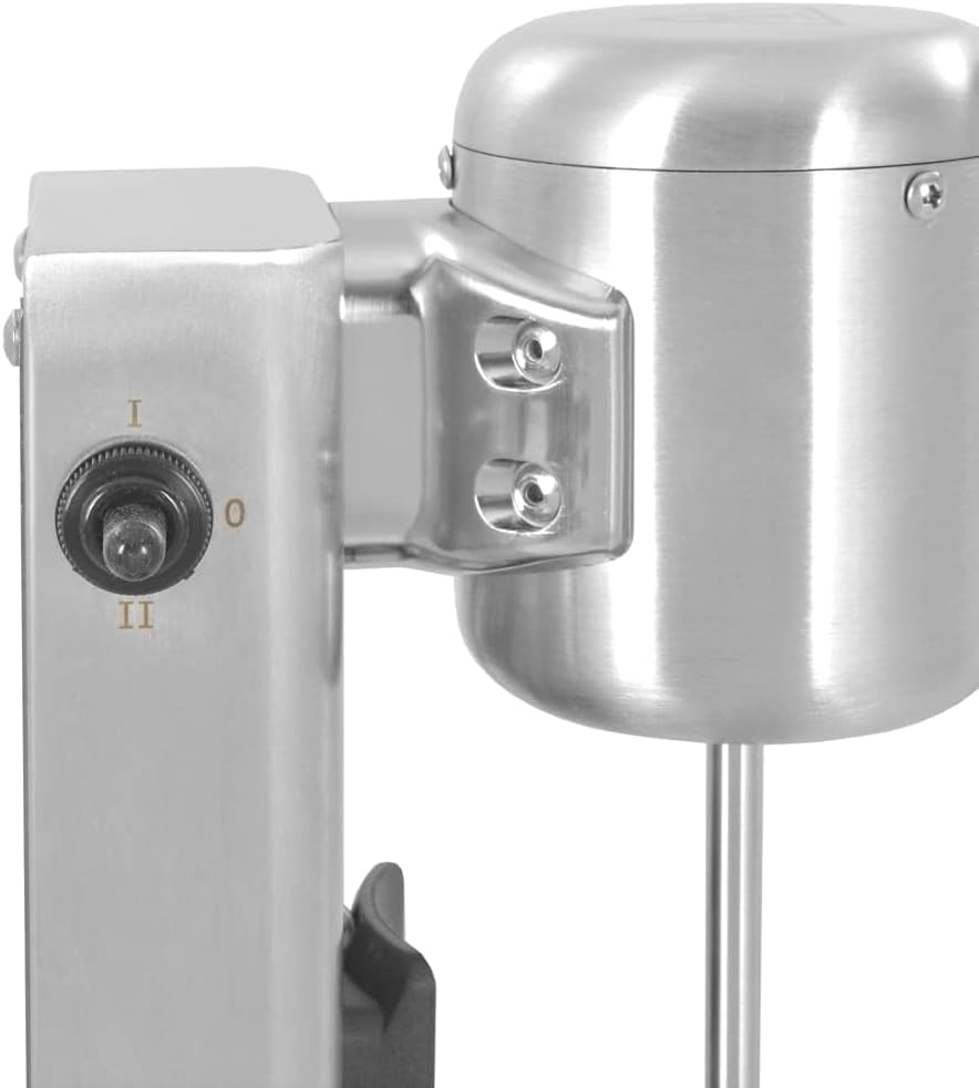 vidaXL Milchshaker mit 2 Bechern Eiweissshaker Standmixer Eiweiss Shaker Getränke Drink Mixer Milksh