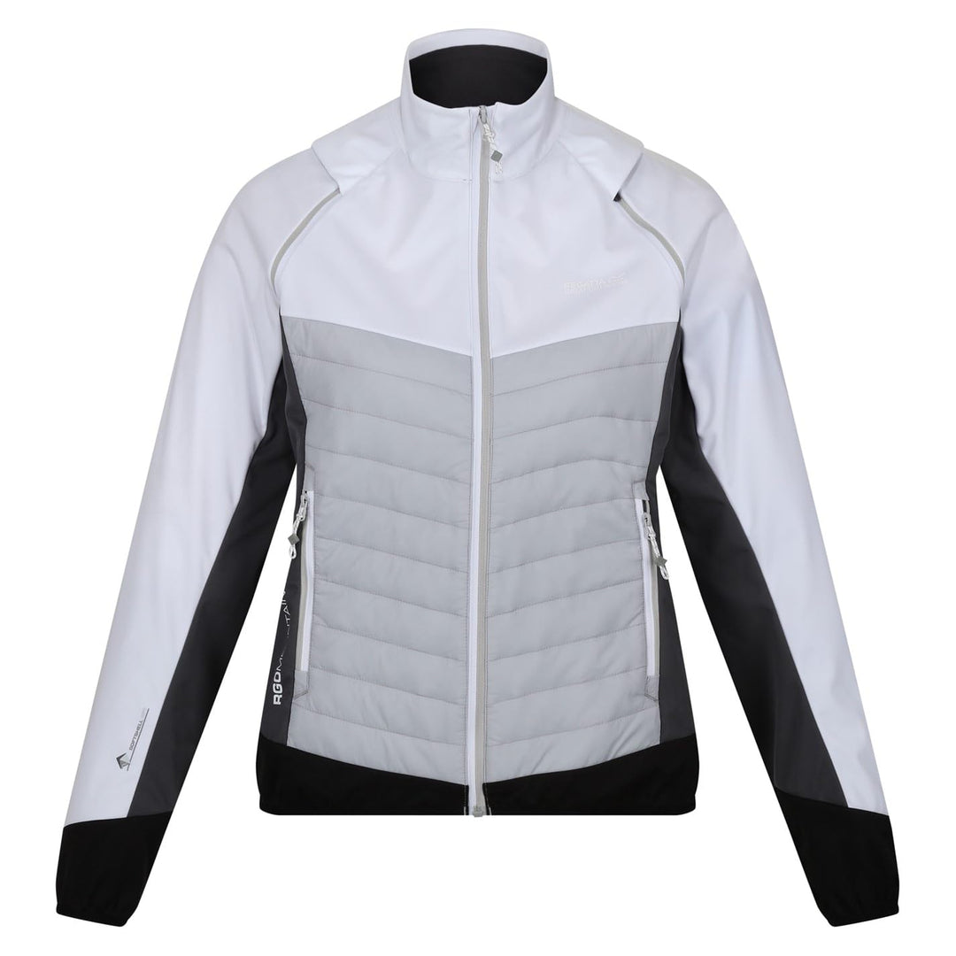 Regatta Steren Hybrid Softshelljacke für Damen mit abnehmbaren Ärmeln 44 Weiss, 44 Weiss