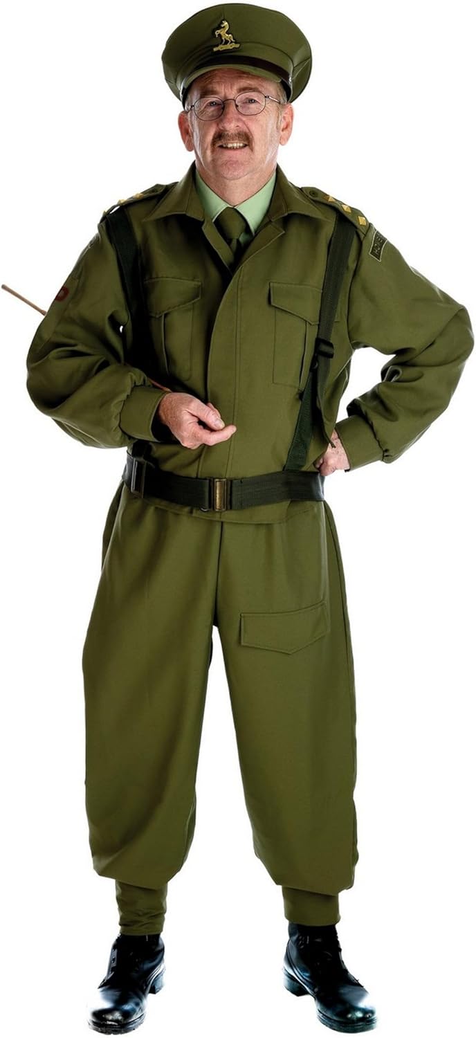 Fun Shack Militär Kostüm Herren, Militär Uniform Herren, Militär Anzug Herren, Kostüm Herren Army, S