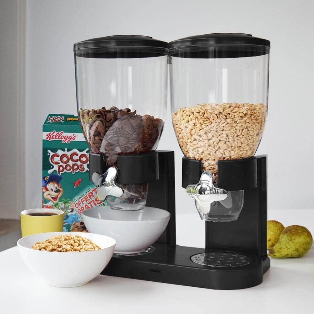 mikamax Cornflakes Dispenser – Cornflakes-Spender – Cornflakes – Haferflocken – Lebensmitteldispense