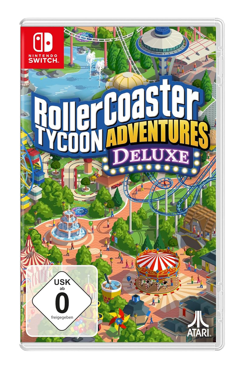 RollerCoaster Tycoon Adventures Deluxe - Switch Nintendo Switch, Nintendo Switch