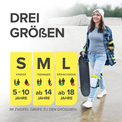 Liebkern Inliner Schoner Erwachsene & Teenager Protektoren Erwachsene schutzausrüstung inliner erwac